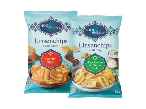 Lentil chips