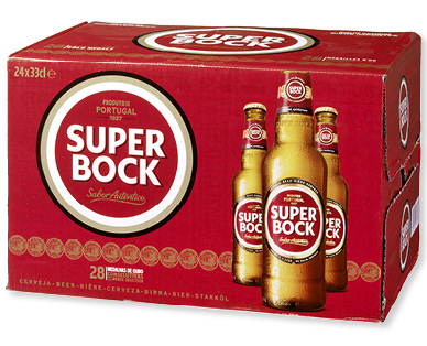 SUPER BOCK Portugiesisches Bier