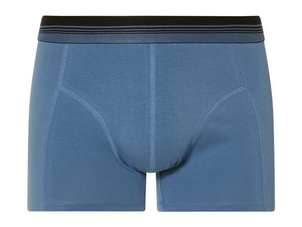 Livergy Men's Black/Green/Blue Boxers - 3 Pack