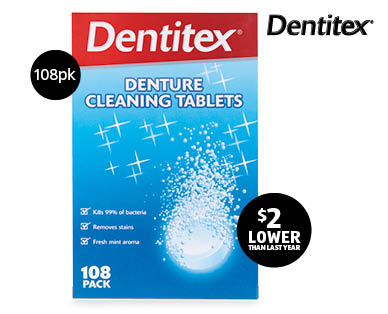 Denture Cleaning Tablet Packs