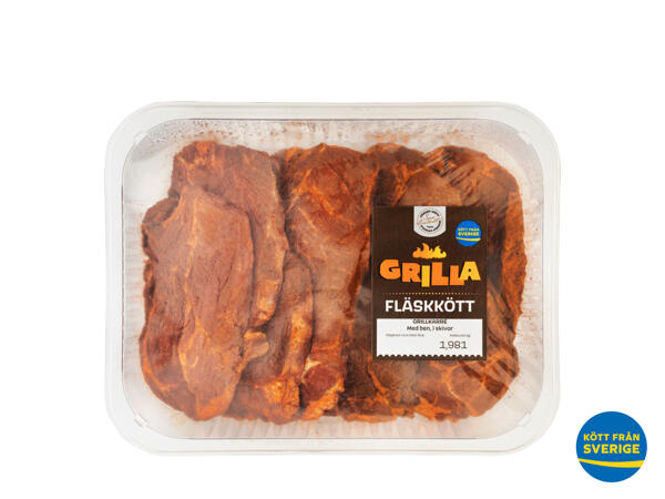 Färsk grillkarré