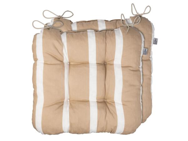 Seat pads 40x43cm, 2 pieces