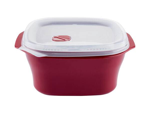 Microwave Rice Cooker, Steamer, Bacon Crisper or Divided Plate