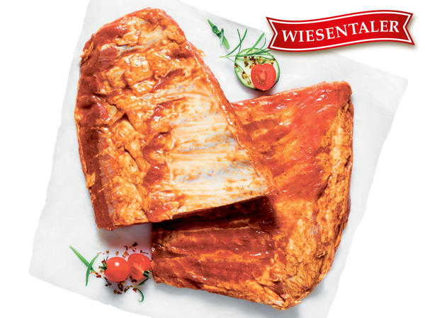 WIESENTALER Österreichische Barbecue Ribs mariniert