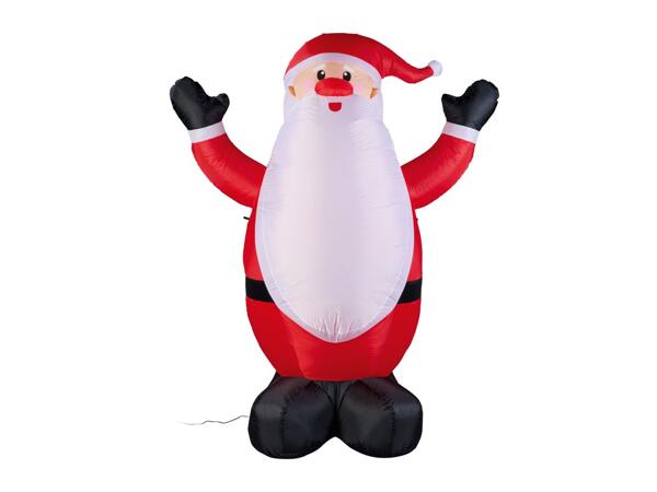 Livarno Home Father Christmas Inflatable LED Christmas Decoration