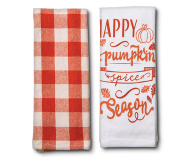 Huntington Home 2-Piece Fall Kitchen Towel Set
