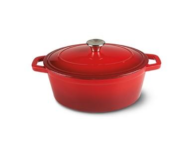 Crofton Cast Iron 4.6 Qt. French Oven