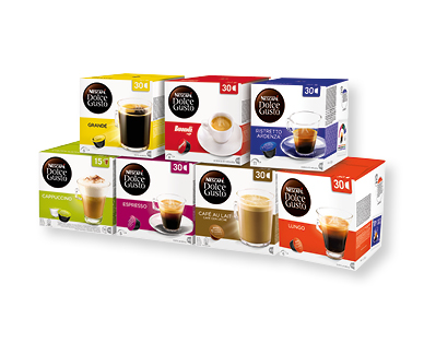 Capsules de café NESCAFÉ(R) DOLCE GUSTO(R)