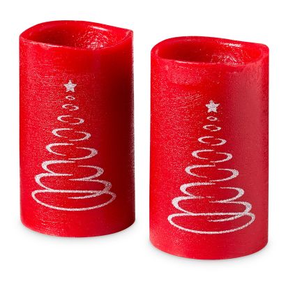 Bougies en cire à LED