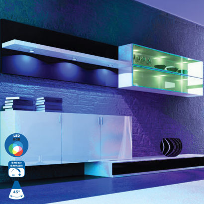 Farbwechselnder LED-Spot