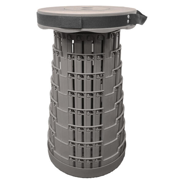 Adventuridge Collapsible Camping Stool - Gray