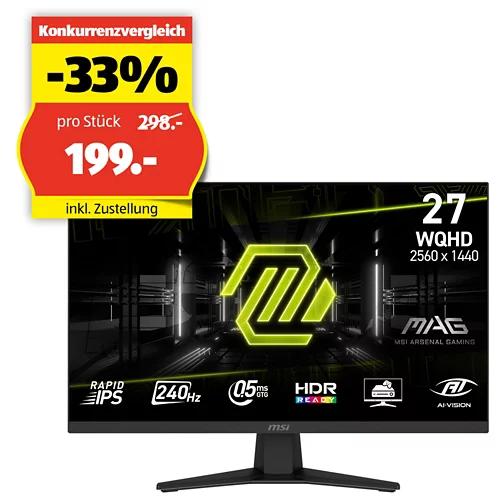 MSI MAG Gaming-Monitor, 274QFDE X24