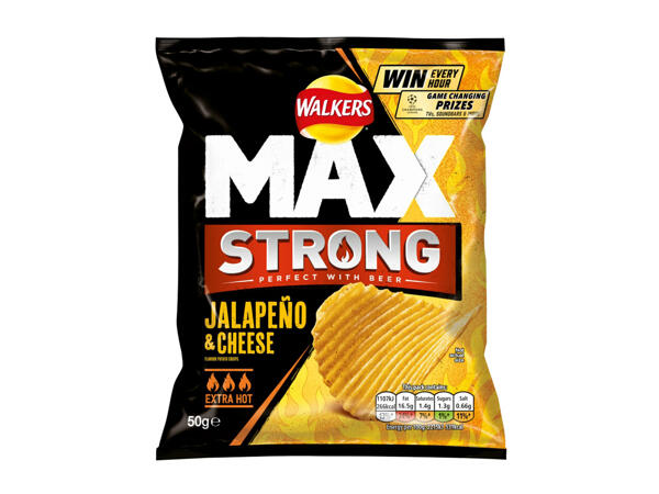 Walkers MAX Jalapeno & Cheese