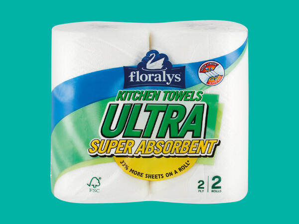 Floralys Super Absorbent Kitchen Towels