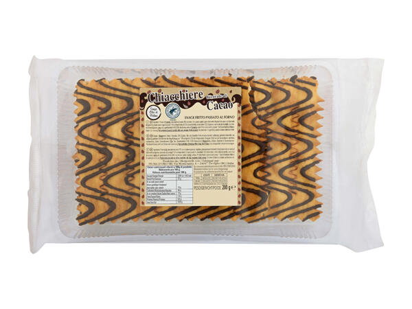 Chiacchiere au cacao