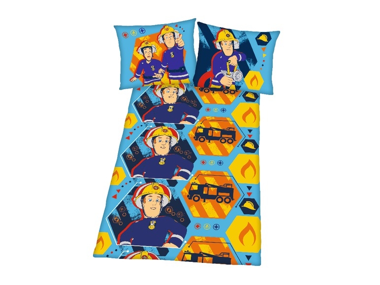 Kids' Duvet Set 155x200cm ''Fireman Sam, Hello Kitty, Simpsons''