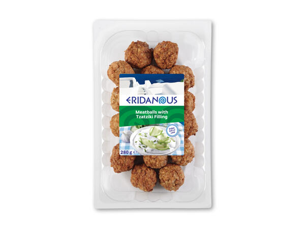 Kødboller med tzatziki