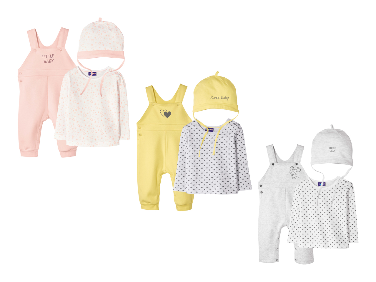 Vêtements pour bébé, 3 pièces1