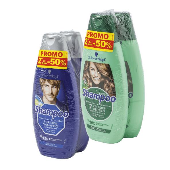 Schwarzkopf shampoo, 2 st.