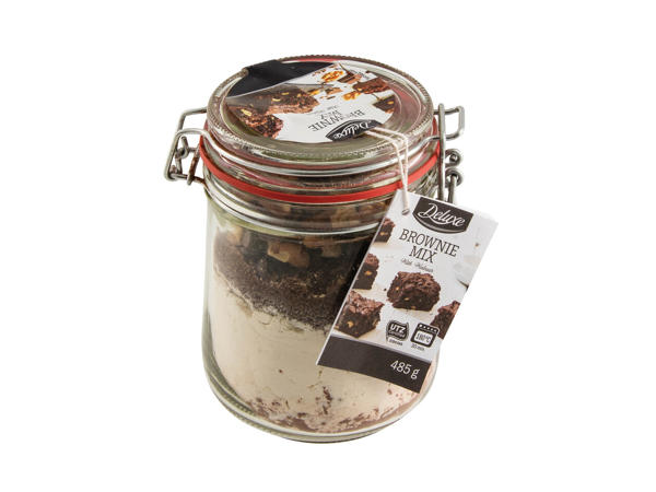Brownie Mix in Glass