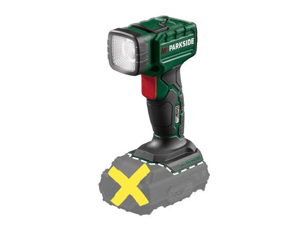 Parkside 20V Cordless LED Hand Light - Bare Unit