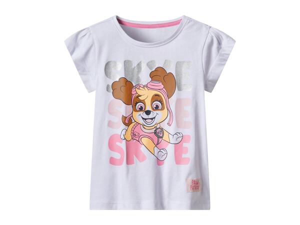 Kids' White Paw Patrol T-Shirts - 2 Pack