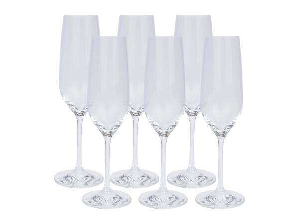 Ernesto Crystal Glasses - 6 pack