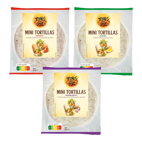 Minitortillas, 8 pcs