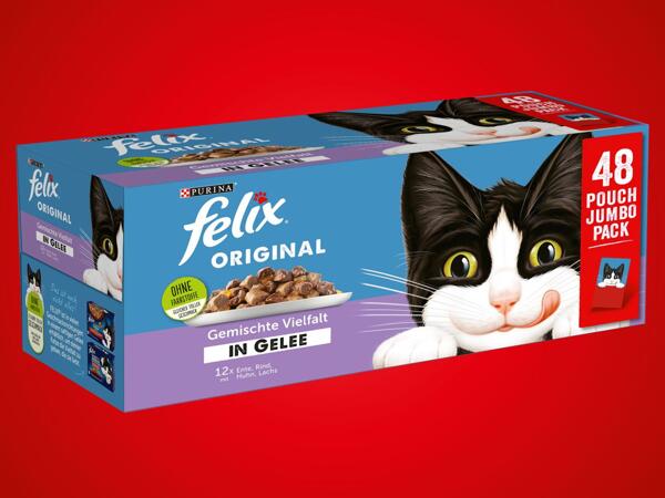 Katzennassnahrung Gelee Vielfalt