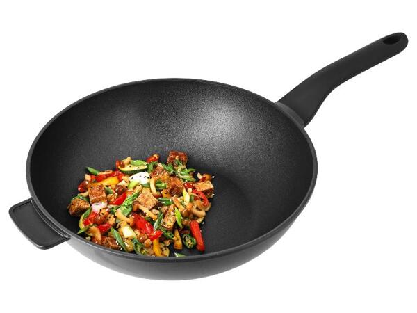 Pánev wok z hliníkové litiny, Ø 32 cm