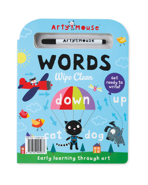 Arty Mouse Words Book