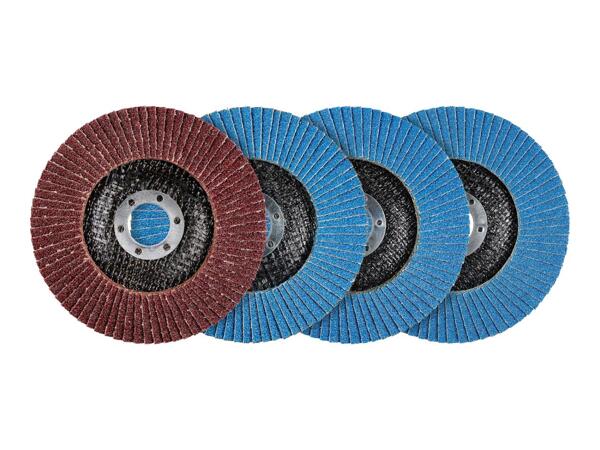 Parkside Flap Disc Set - 4 Pieces