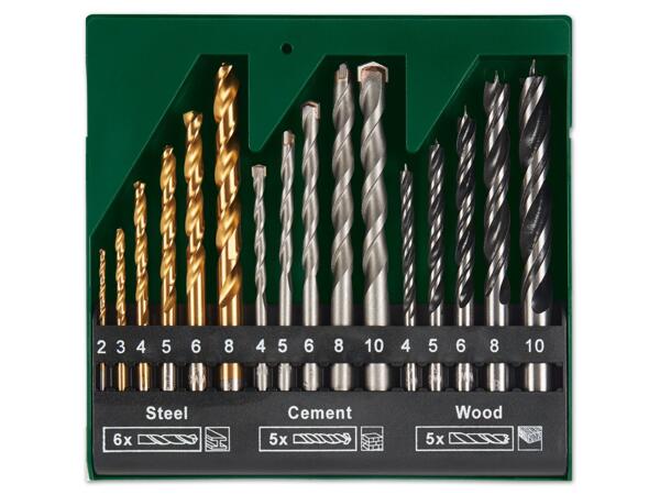 Bohrer-Set, 16-teilig