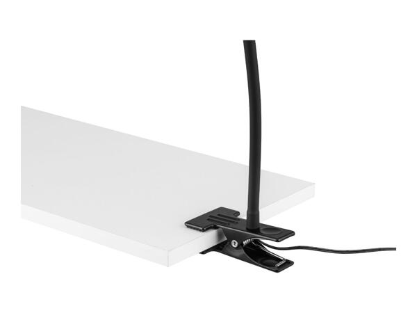 Livarno Home Black LED Clip Lamp With A Clamp