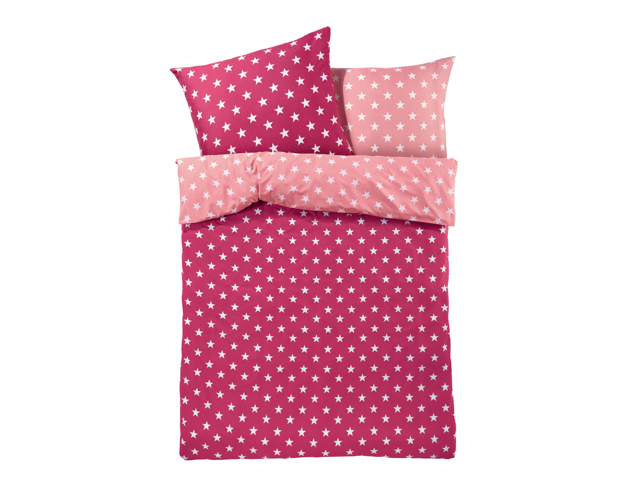 MERADISO Microfibre Sateen Reversible Bedlinen