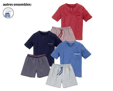 ROYAL CLASS 
 PYJAMA COURT POUR HOMMES