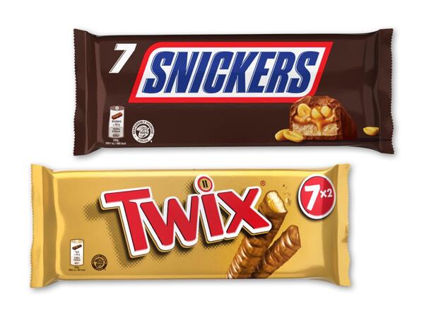 Snickers eller Twix