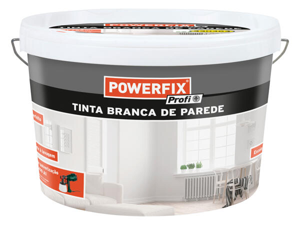Powerfix(R) Tinta Branca de Parede 8 L