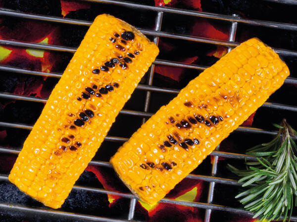 Grillmeister Grill Mais mariniert