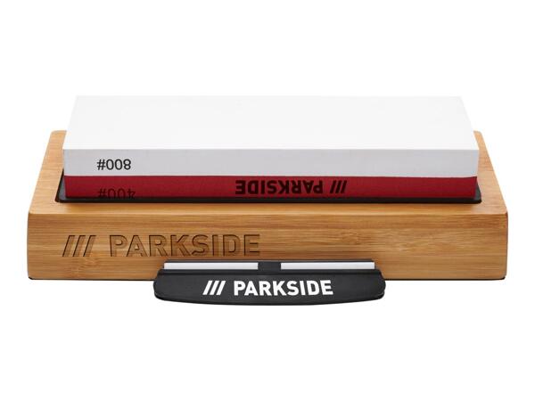 Parkside 2-in-1 Sharpening Stone - Grit: 400 / 800