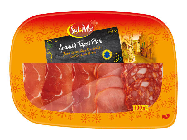 Sol & Mar Spanish Style Tapas Platter