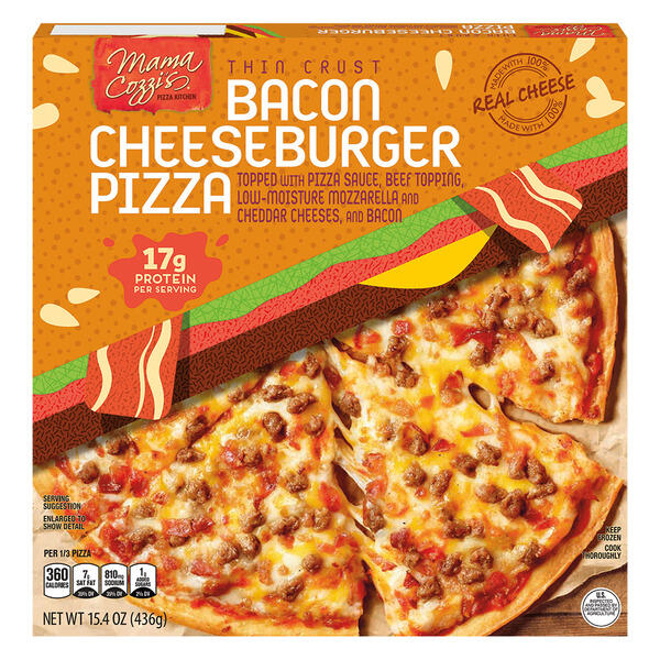 Mama Cozzi's Pizza Kitchen Cheeseburger Pizza