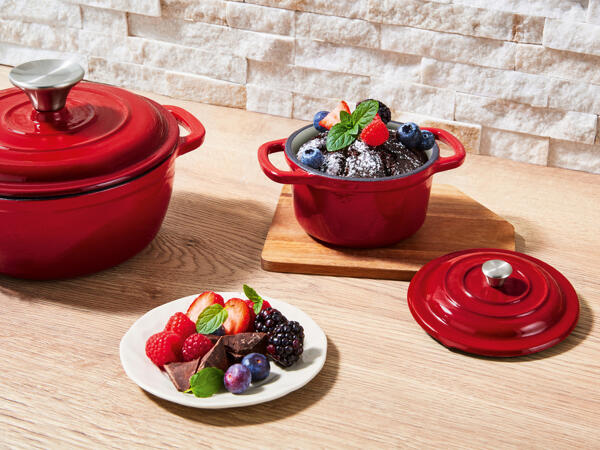 Mini Cast Iron Casserole Dish