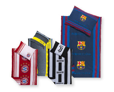 Biancheria da letto FC BAYERN MÜNCHEN/BVB 09/JUVENTUS/FC BARCELONA