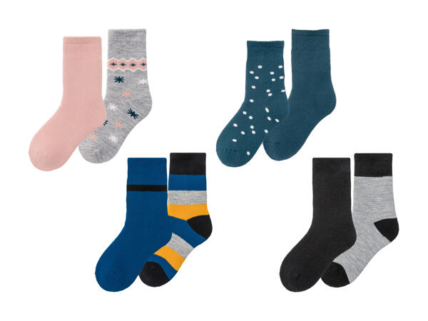Chaussettes thermorégulatrices, 2 paires