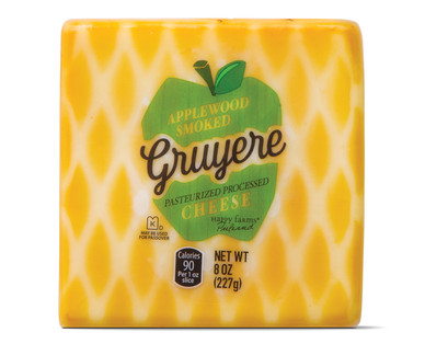 Happy Farms Preferred Apple Smoked Gruyere, Gouda or Cheddar