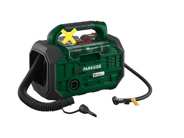 PARKSIDE(R) Batteridreven kompressor og luftpumpe 20 V