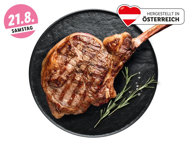 Frisches Tomahawk Steak