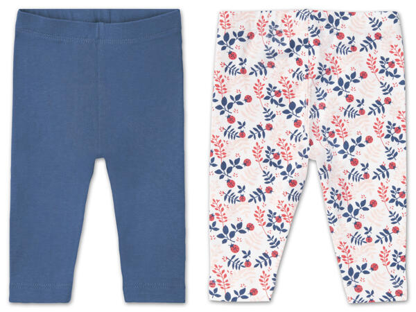 Baby Leggings, 2 Stück