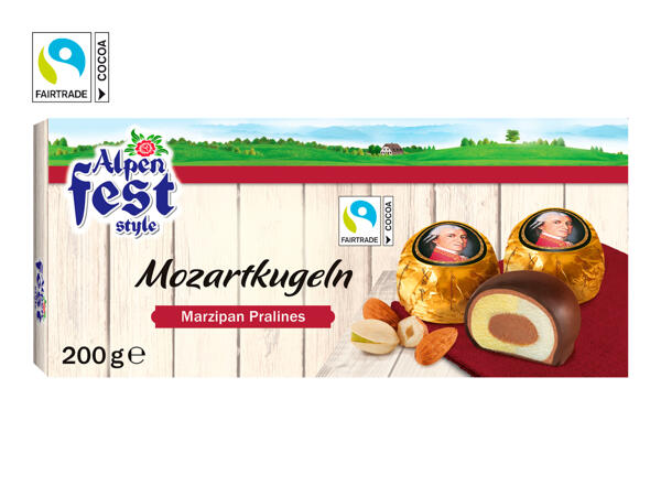 Alpenfest Style Mozart Pralines